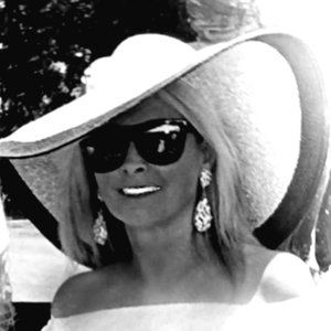 Very Chic Calvin Klein Black Straw and Metallic Hat